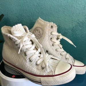 knitted converse